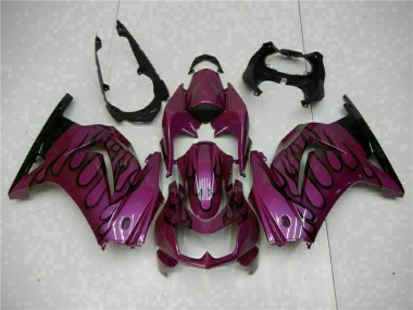 2008-2012 Purple Kawasaki EX250 Motorbike Fairing Kits UK