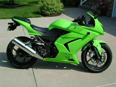 2008-2012 Green Kawasaki EX250 Motorcycle Fairings Kits UK