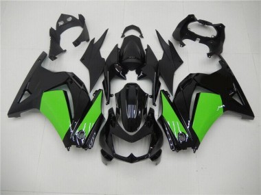 2008-2012 Black Green Kawasaki EX250 Motorcycle Fairing UK