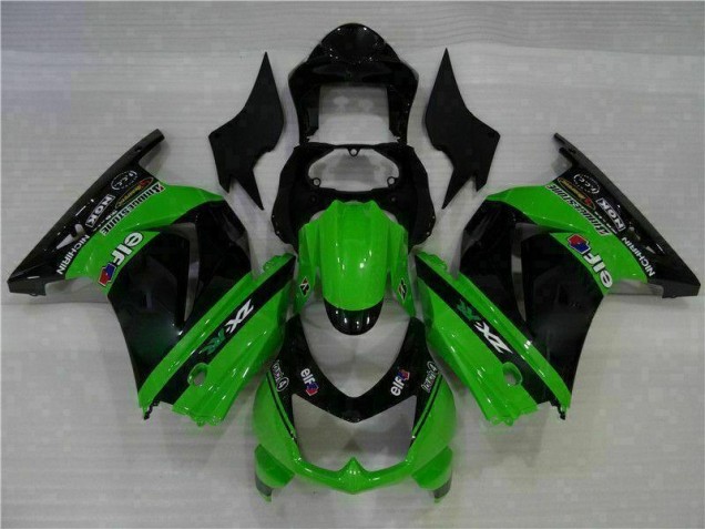 2008-2012 Black Green Kawasaki EX250 Motorcylce Fairings UK