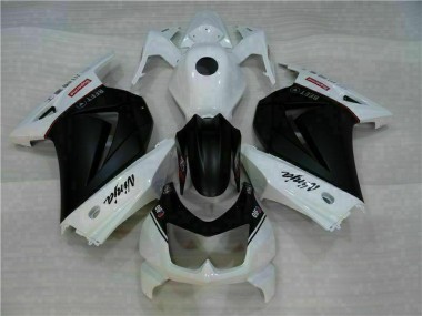 2008-2012 White Black Ninja Kawasaki EX250 Motorbike Fairings UK