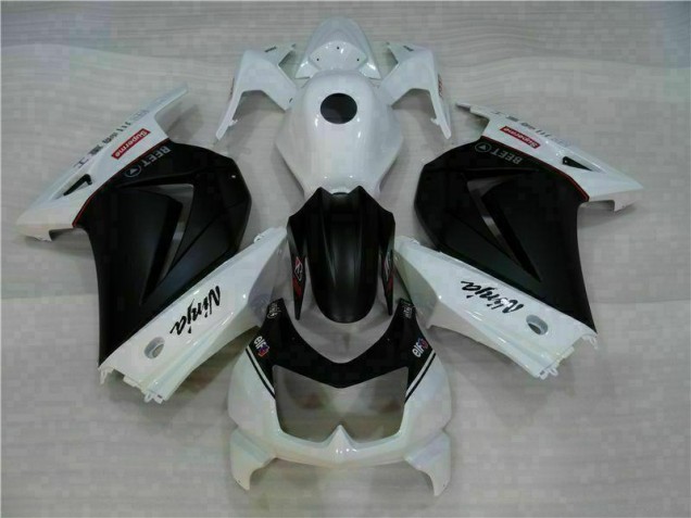 2008-2012 White Black Ninja Kawasaki EX250 Motorbike Fairings UK