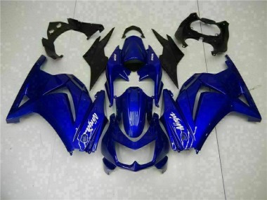 2008-2012 Blue Black White Ninja Kawasaki EX250 Motorbike Fairing UK