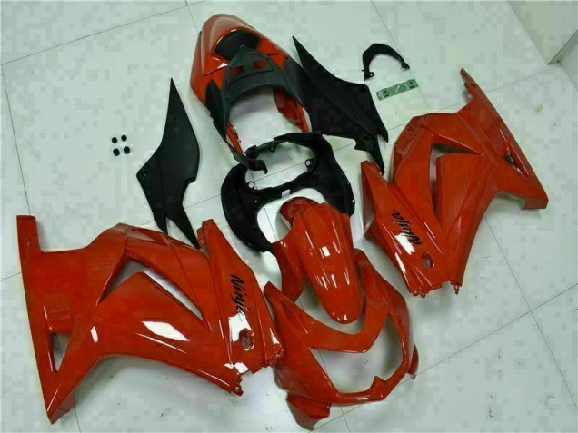 2008-2012 Red Black Ninja Kawasaki EX250 Motor Fairings UK