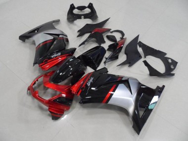 2008-2012 Candy Red Black Silver Kawasaki ZX250R Motorcycle Fairing UK