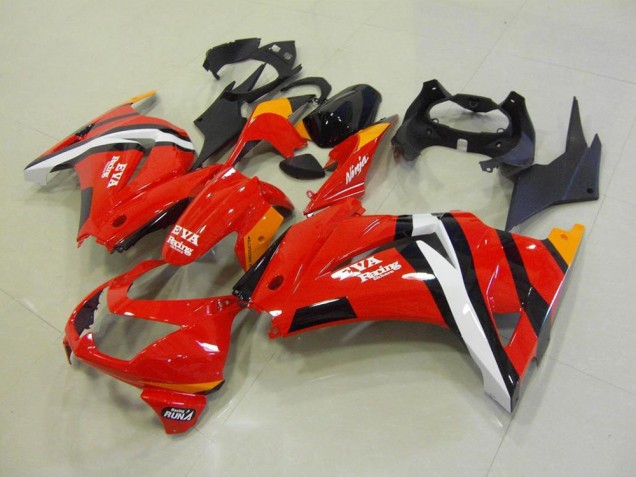 2008-2012 Red Black Kawasaki ZX250R Motor Bike Fairings UK