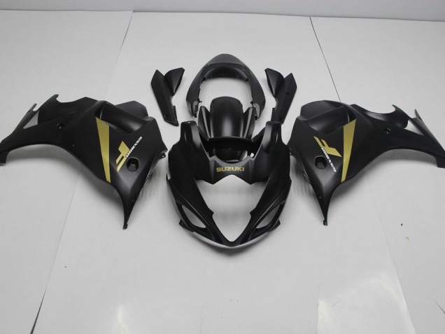 2008-2013 Black Gold Suzuki GSX650F Motorbike Fairing Kits UK