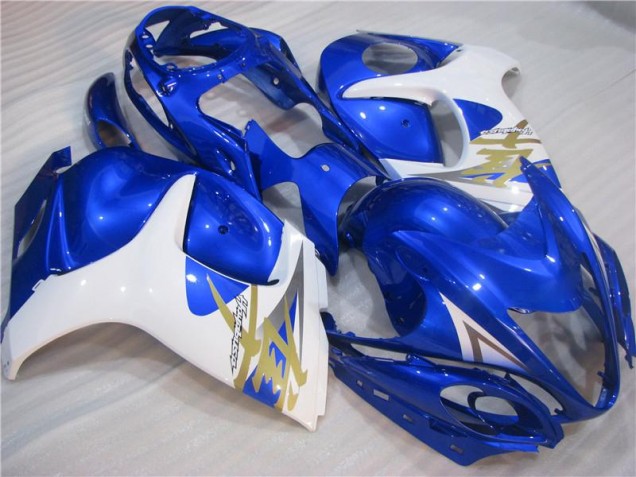 2008-2019 Blue White Suzuki GSXR 1300 Hayabusa Motorcyle Fairings UK