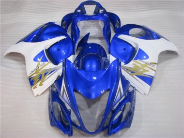 2008-2019 Blue White Suzuki GSXR 1300 Hayabusa Motorcyle Fairings UK