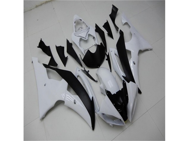 2008-2016 White Black Yamaha YZF R6 Bike Fairings & Bodywork UK