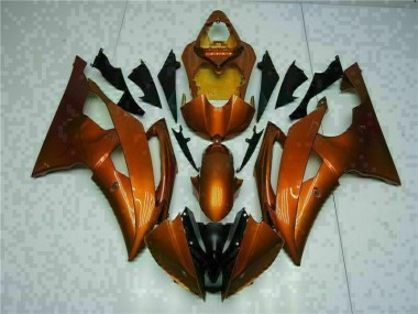 2008-2016 Orange Yamaha YZF R6 Bike Fairings UK