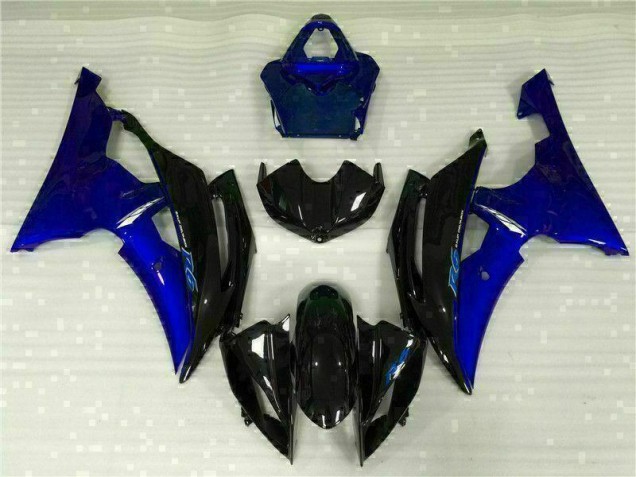 2008-2016 Blue Black Yamaha YZF R6 Motorcyle Fairings UK