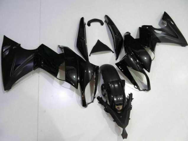 2009-2011 Black Kawasaki EX650 Bike Fairings UK