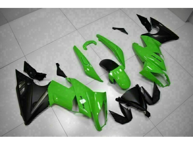 2009-2011 Green Black Kawasaki EX650 Motor Bike Fairings UK