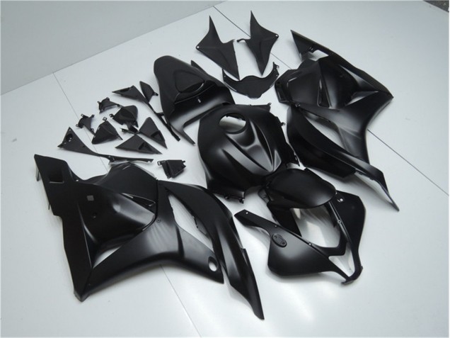 2009-2012 Matte Black Honda CBR600RR Motorcycle Fairings Kits UK