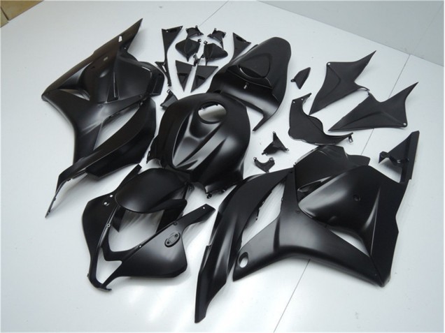 2009-2012 Matte Black Honda CBR600RR Motorcycle Fairings Kits UK