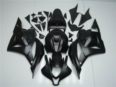 2009-2012 Matte Black Honda CBR600RR Motorcycle Fairings Kits UK