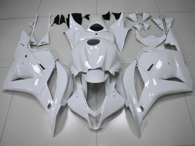 2009-2012 Pearl White Honda CBR600RR Moto Fairings UK