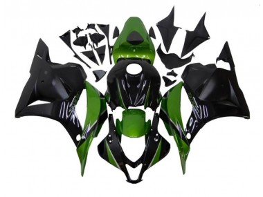 2009-2012 Green Black Honda CBR600RR Motorcycle Fairings Kit UK