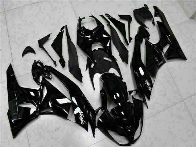 2009-2012 Black White Ninja Kawasaki ZX6R Replacement Fairings UK