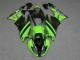 2009-2012 Black Green 3M Touch4 Kawasaki ZX6R Motorbike Fairing UK