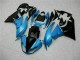 2009-2012 Blue Black Kawasaki ZX6R Motorcyle Fairings UK