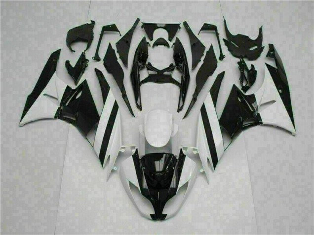 2009-2012 White Black Kawasaki ZX6R Motorcycle Replacement Fairings UK