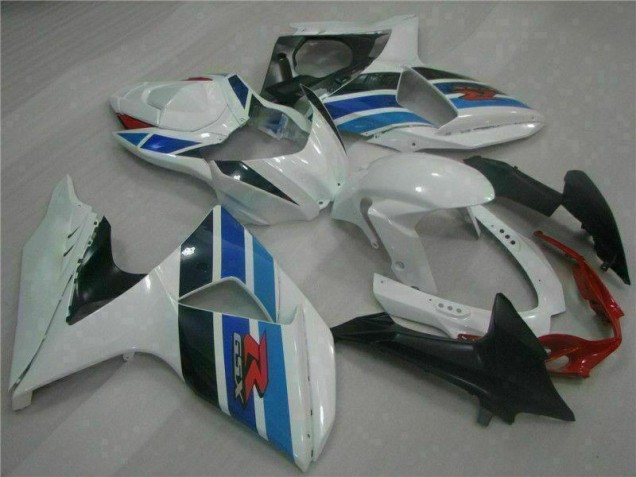 2009-2016 White Suzuki GSXR1000 Motorcycle Fairings UK