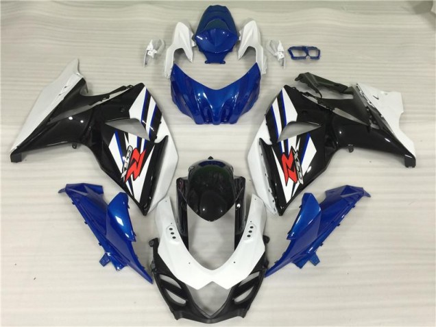 2009-2016 White Blue Black Suzuki GSXR1000 Motorbike Fairings UK