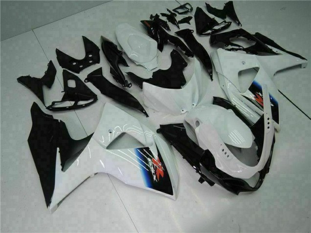 2009-2016 White Black Suzuki GSXR1000 Motor Bike Fairings UK