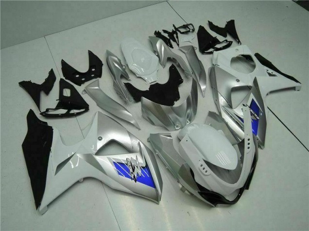 2009-2016 Silver White Suzuki GSXR1000 Motorcycle Bodywork UK