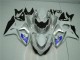 2009-2016 Silver White Suzuki GSXR1000 Motorcycle Bodywork UK