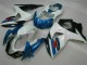 2009-2016 Blue White Suzuki GSXR1000 Motorcycle Fairings Kits UK