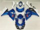 2009-2016 Blue White Suzuki GSXR1000 Motor Fairings UK