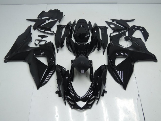 2009-2016 Glossy Black Suzuki GSXR 1000 K9 Motorbike Fairings UK