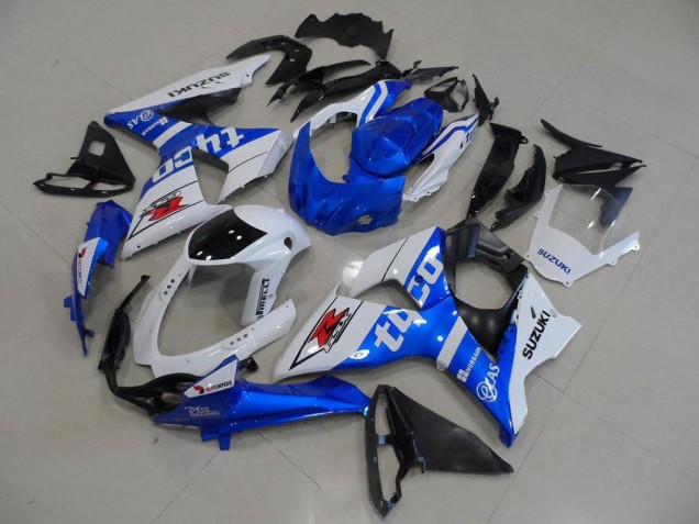 2009-2016 Blue Tyco Suzuki GSXR 1000 K9 Moto Fairings UK