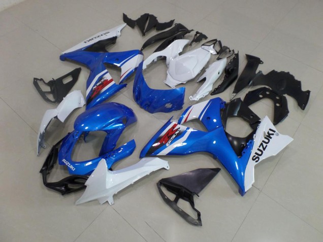 2009-2016 Blue White Suzuki GSXR 1000 K9 Motorcyle Fairings UK