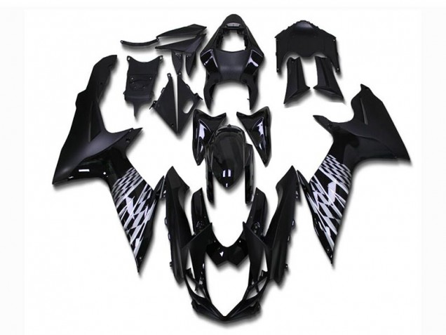 2011-2021 Matte Black Suzuki GSXR 600/750 Motor Bike Fairings UK