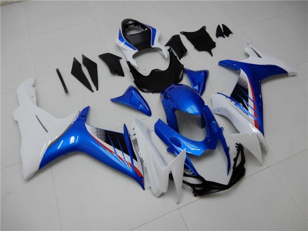 2011-2021 Blue White Suzuki GSXR 600/750 Motorbike Fairing Kits UK