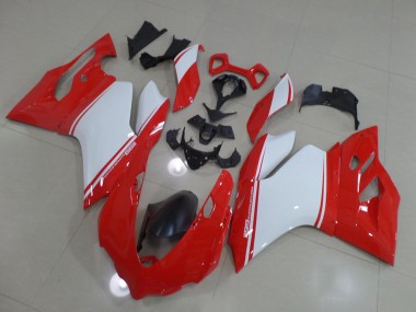 2011-2014 Red White Ducati 1199 Motorbike Fairing UK