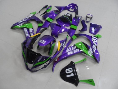 2011-2015 Purple Eva Kawasaki ZX10R Motor Fairings UK