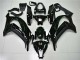 2011-2015 Glossy Black Kawasaki ZX10R Moto Fairings UK