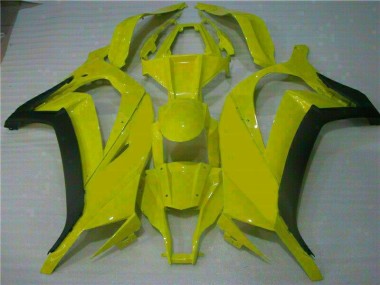 2011-2015 Yellow Kawasaki ZX10R Motorcycle Fairings Kit UK