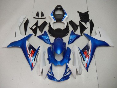 2011-2021 Blue White Suzuki GSXR 600/750 Motorcycle Replacement Fairings UK