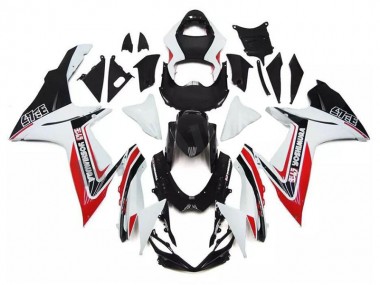 2011-2021 White Red Black Suzuki GSXR 600/750 Motorcycle Fairing Kit UK