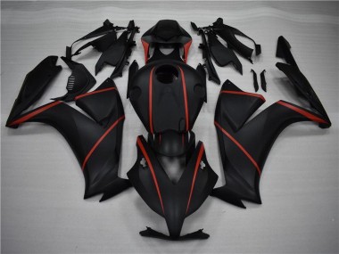 2012-2016 Matte Black Red Honda CBR1000RR Motorcycle Replacement Fairings UK