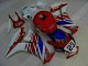 2012-2016 Red White Blue 23 Honda CBR1000RR Bike Fairing Kit UK