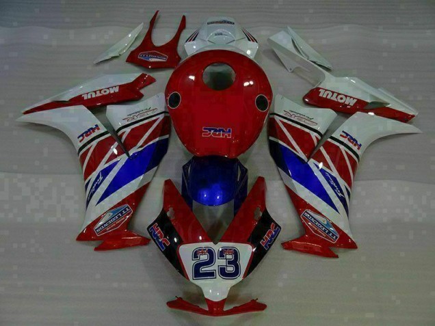 2012-2016 Red White Blue 23 Honda CBR1000RR Bike Fairing Kit UK