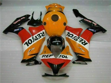 2012-2016 Orange Black Repsol Honda CBR1000RR Motorcyle Fairings UK