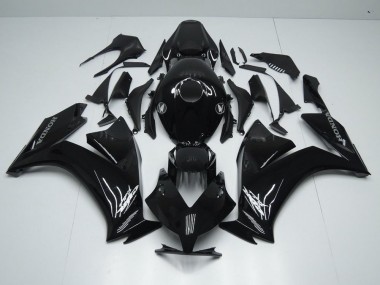 2012-2016 Glossy Black Honda CBR1000RR Motorcycle Fairings Kits UK